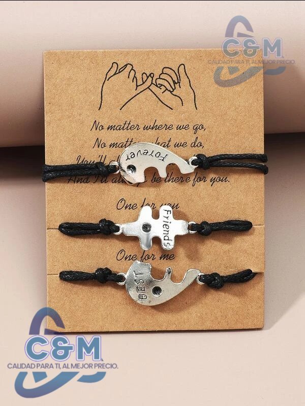 PULSERA BEST FRIENDS CON DIJES P20